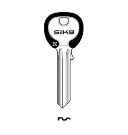 SILCA UL054DZ CHIAVE PROFILO SILKY OTTONE