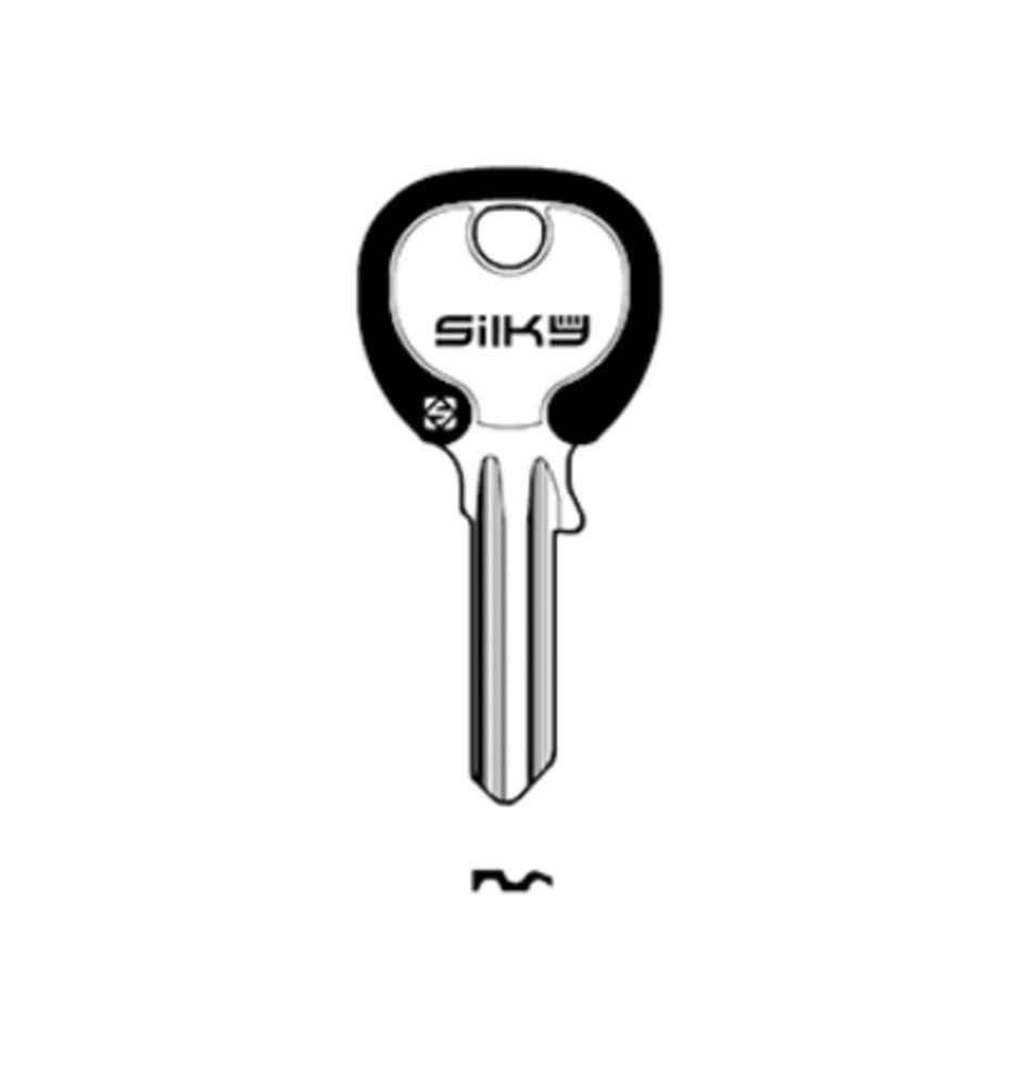 SILCA UL058DZ CHIAVE PROFILO SILKY OTTONE