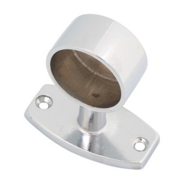 FINALE TUBO CORRIMANO OTTONE CROM D 30 MM*