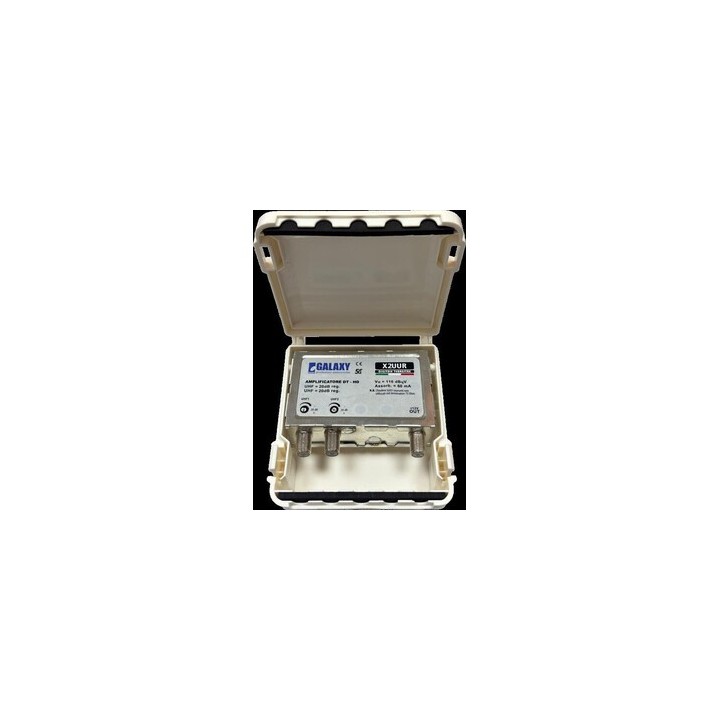 AMPLIFICATORE DT 5G 2 ING UHF 20DB REGOLABILE