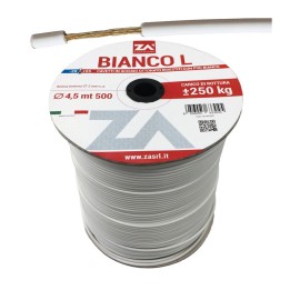 FILO STENDIBIANCHERIA BIANCO L ACC OTT D 4,5 MM