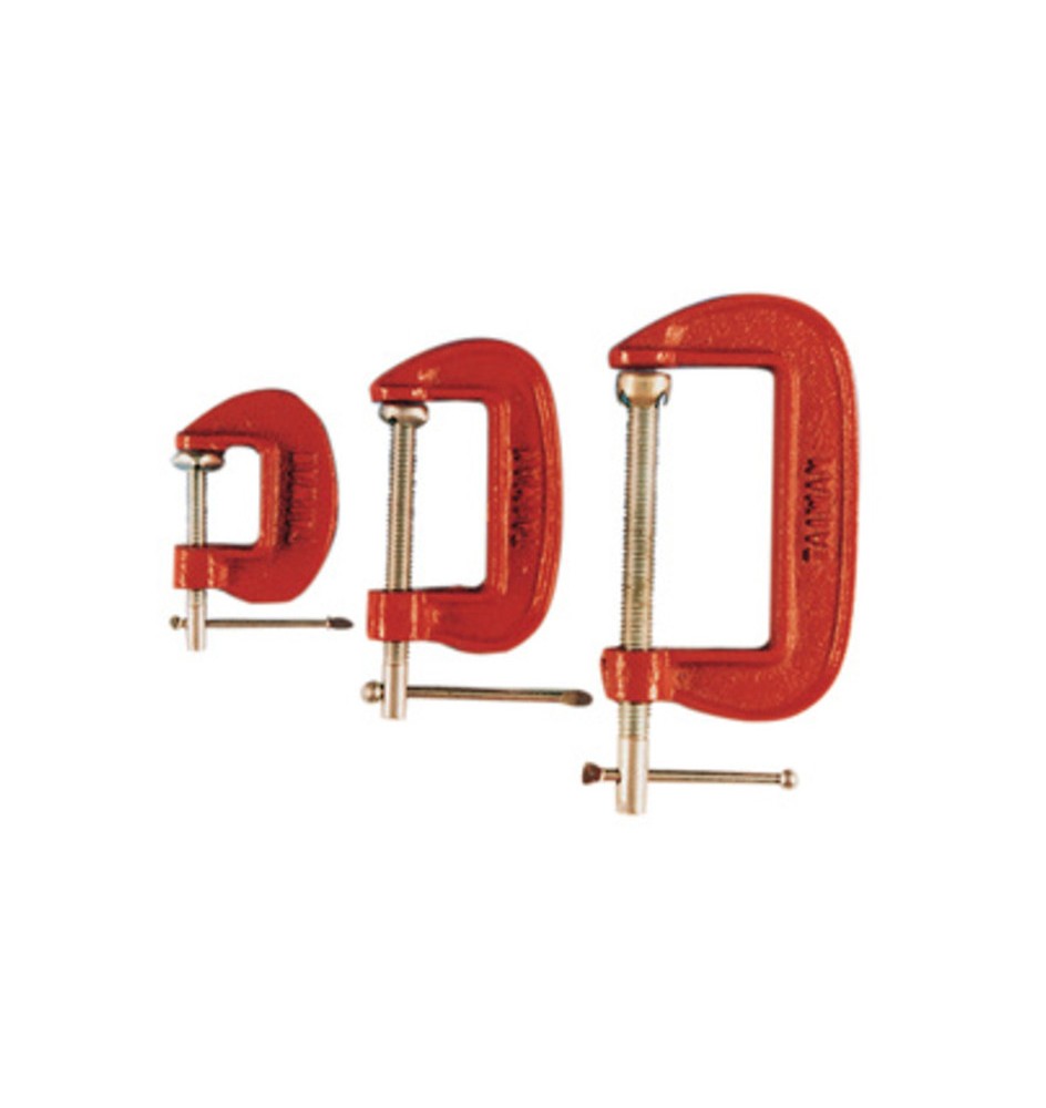 MORSETTO A C APERTURA 25/50/75 MM SERIE 3 PZ