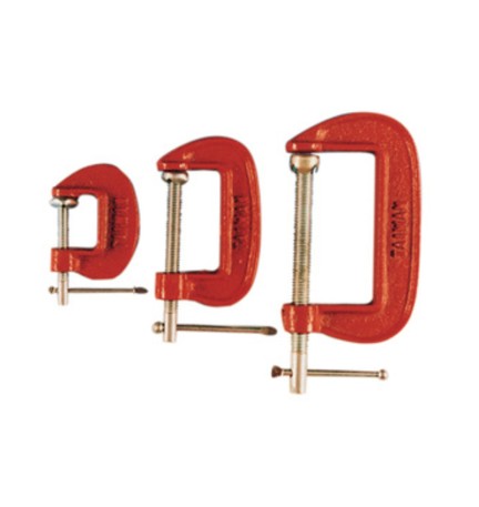 MORSETTO A C APERTURA 25/50/75 MM SERIE 3 PZ