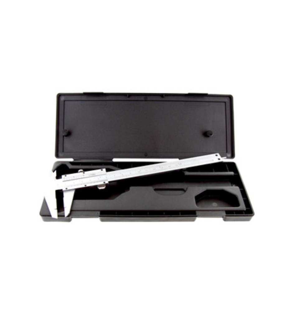 CALIBRO ACCIAIO LETTURA 0/150 MM IN CASSETTA