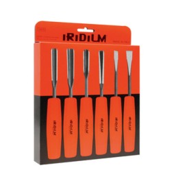 SET 6 SGORBIE CROMO VANADIO P/LEGNO IRIDIUM