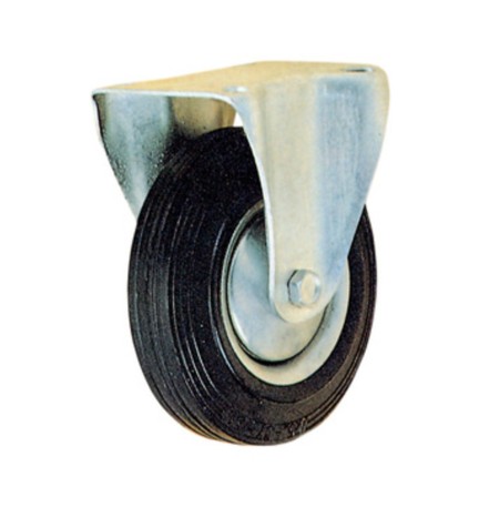 RUOTA INDUSTRIALE D 100 MM PIASTRA FISSA EXPORT