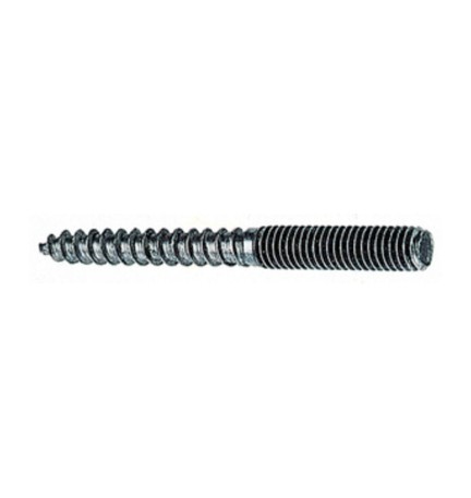 VITI DI GIUNZIONE 2 FILETTI M6X60 MM P/LEGNO MET