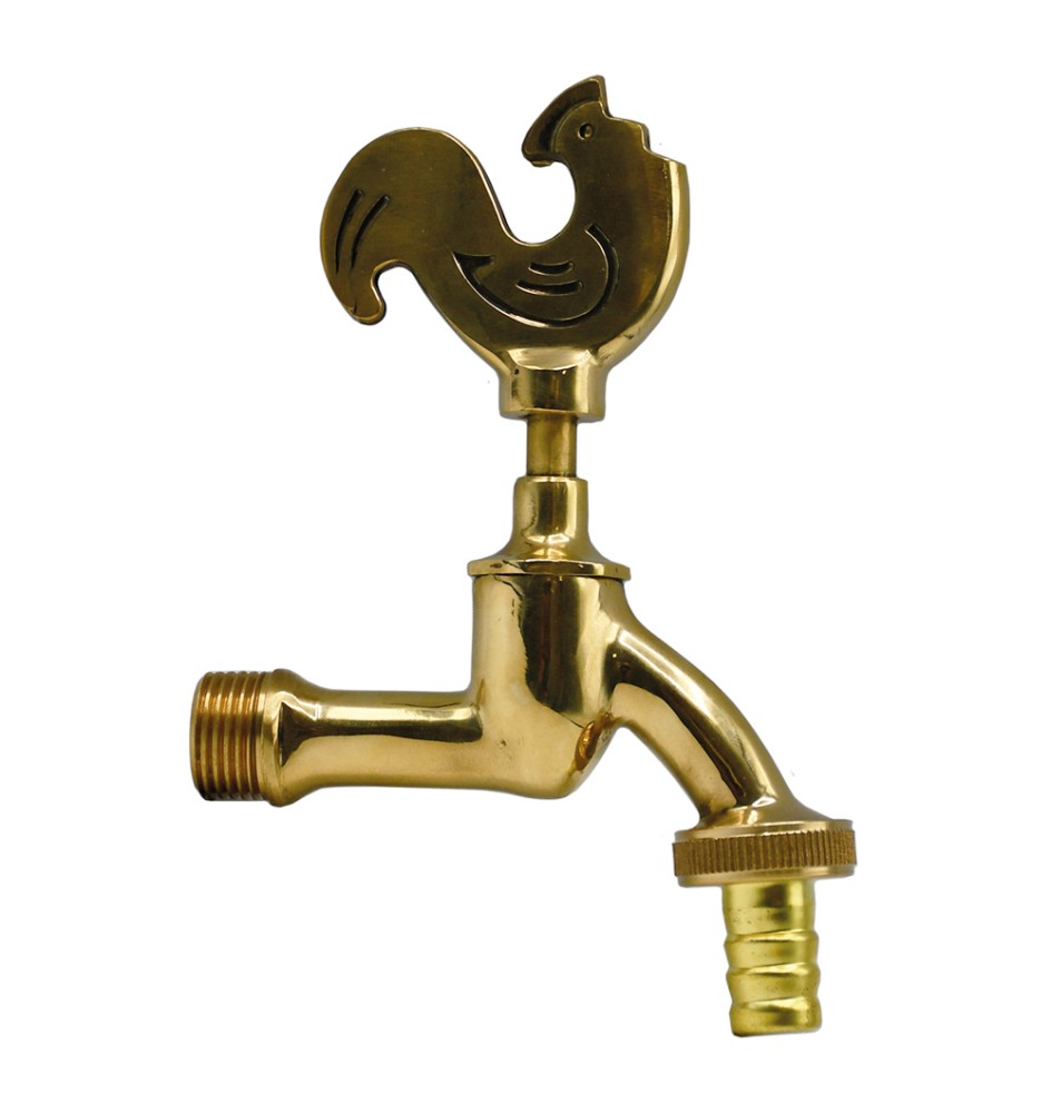 RUBINETTO ORNAMENTALE 'GALLO' 1/2 con maniglia