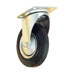 RUOTA INDUSTRIALE D 160 MM PIASTRA GIREVOLE EXPORT**