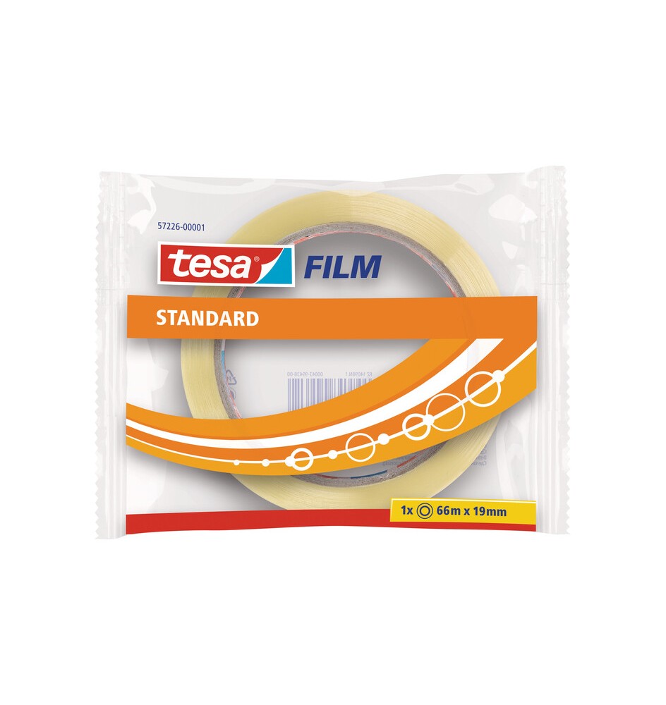 NASTRO TRASPARENTE TESA CARAMELLA 19MMX66M