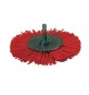 POGGI 497.10 SPAZZOLA CIRCOL NYLON 75 MM GR 150