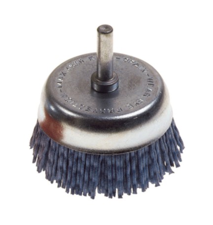 POGGI 497.30 SPAZZOLA A TAZZA NYLON 50 MM GR 150