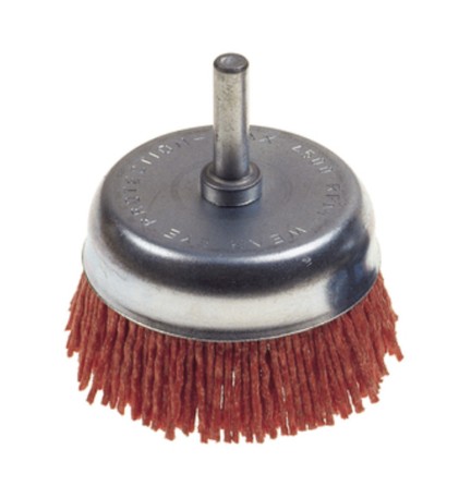 POGGI 497.35 SPAZZOLA A TAZZA NYLON 70 MM GR 80