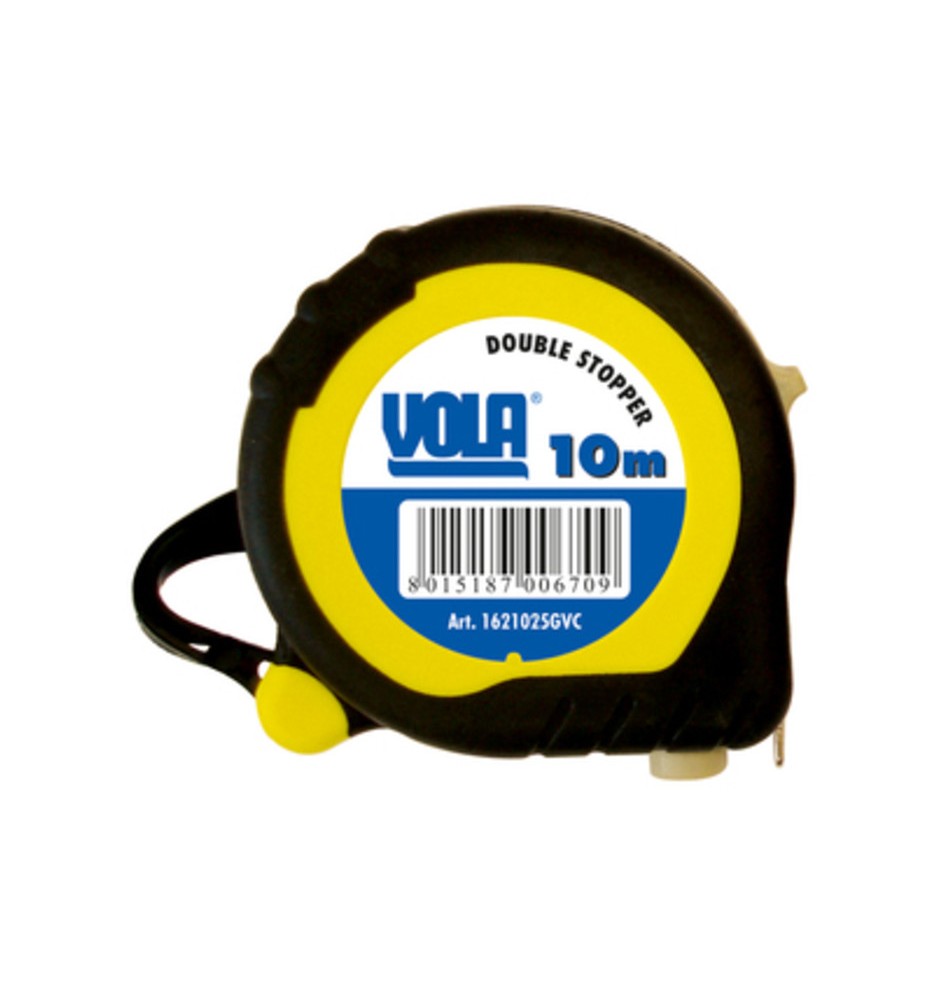 FLESSOMETRO VOLA TEKNA PRO IN ABS 10 M X 25 MM*