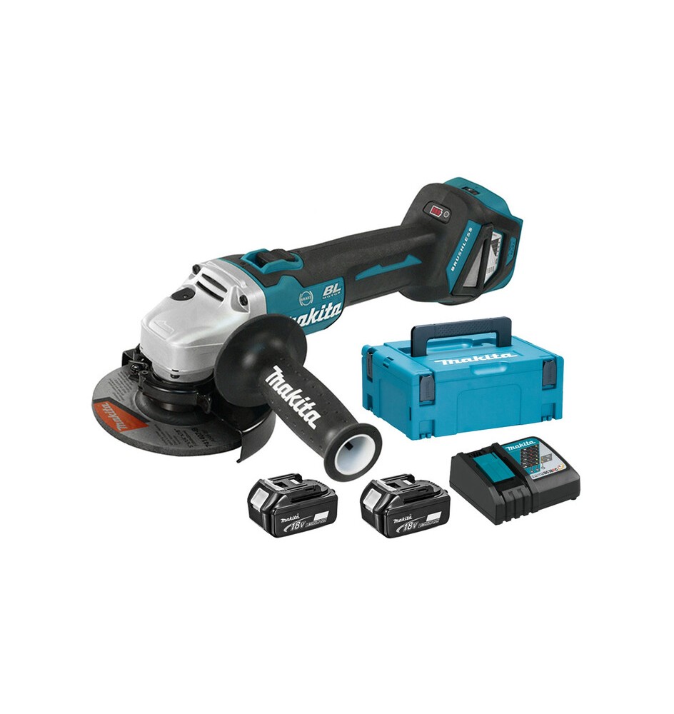 MAKITA SMERIGLIATRICE ANG DGA513RTJ 18V LXT D 125MM BRUSHLESS