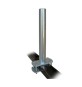 SUPPORTO ANTENNA P/RINGHIERA H 40 CM FIG.3