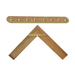 PIASTRA 778 DIRITTA ACCIAIO TROPIC 20X2,5X206 MM