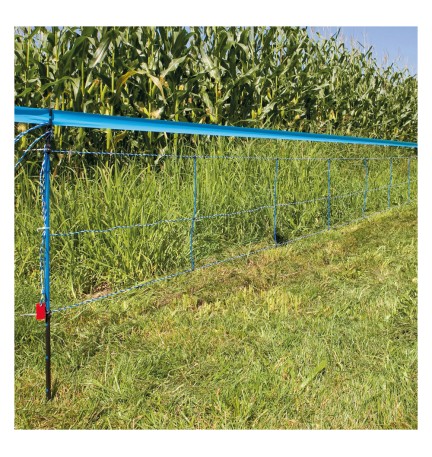 NASTRO SEGNALETICO PER RETE ELETTRIFICABILE lunghezza 250 mt - h.25 mm.