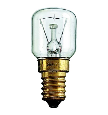 LAMPADINA A PERA LUCE CHIARA - 25 W E14
