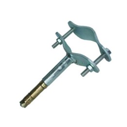 STAFFA C/TASSELLO TUBO ANTENNA 50 MM MURO FIG.4