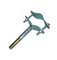 STAFFA C/TASSELLO TUBO ANTENNA 50 MM MURO FIG.4