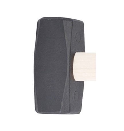 MAZZA A DUE TESTE DA 8 KG S/MANICO