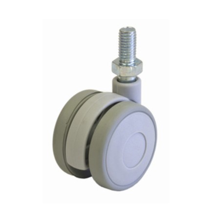 RUOTA MOBILE D 40 MM SIRIO PERNO GRIGIO*