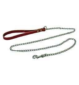 GUINZAGLIO PER CANE mis. 3 cm 60 catena grande