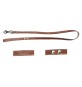 GUINZAGLIO PER CANE larg. mm 18 lung. cm 100 c/rivetti
