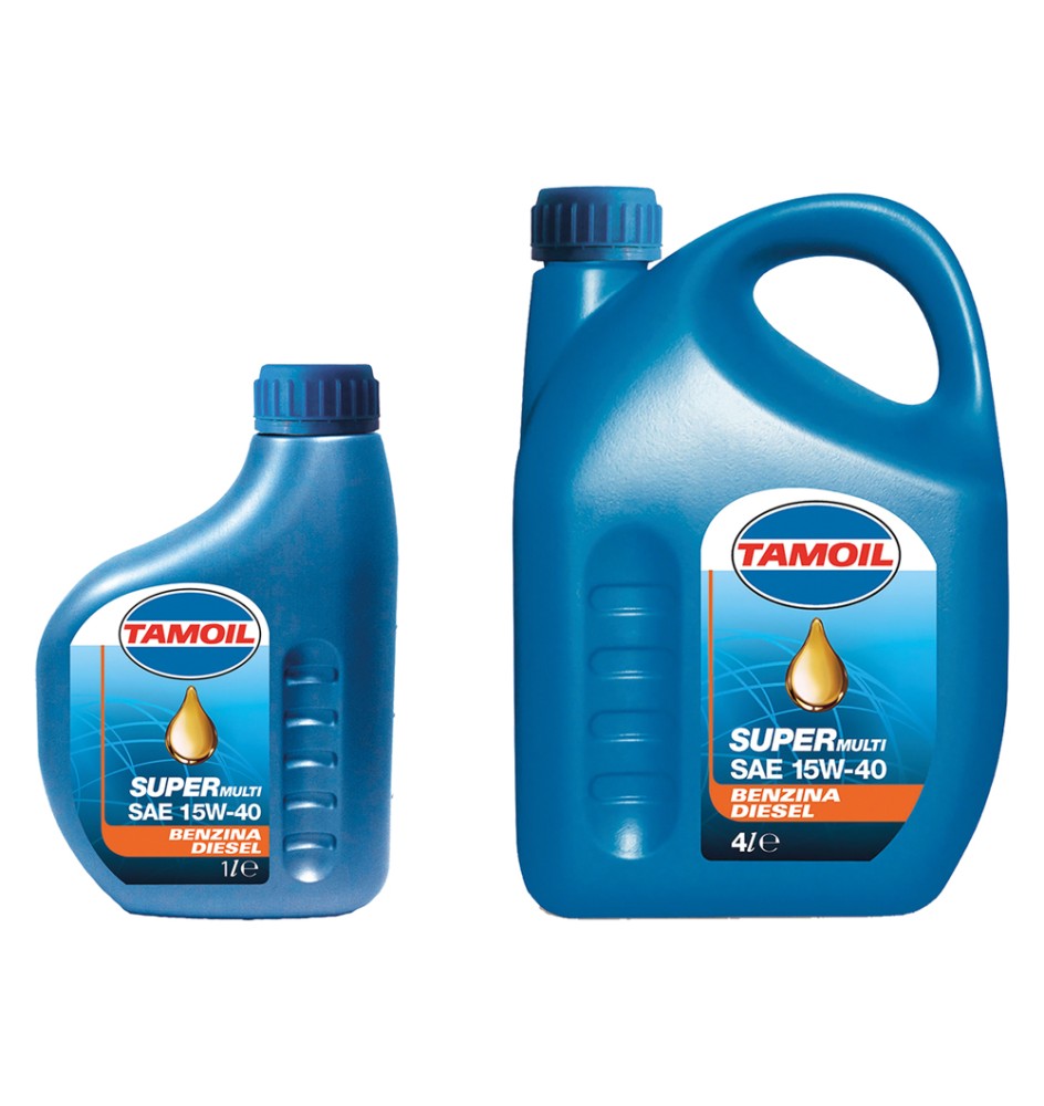 OLIO MOTORE 'TAMOIL SUPERMULTI' 15W40 - lt. 1