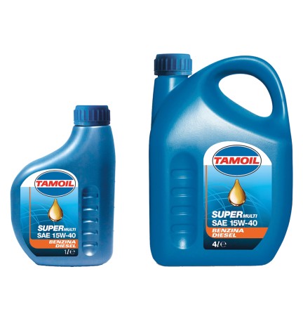 OLIO MOTORE 'TAMOIL SUPERMULTI' 15W40 - lt. 1