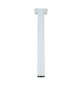 PIEDINI ACCIAIO D. 30 X H 100 MM BIANCO