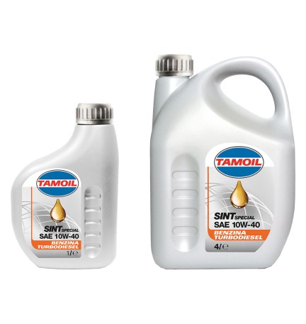 OLIO MOTORE PER AUTOVETTURE 'TAMOIL SINT' 10W40 - lt. 1