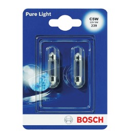 LAMPADINA LUCE TARGA attacco SV8,5-8 - 2 pezzi
