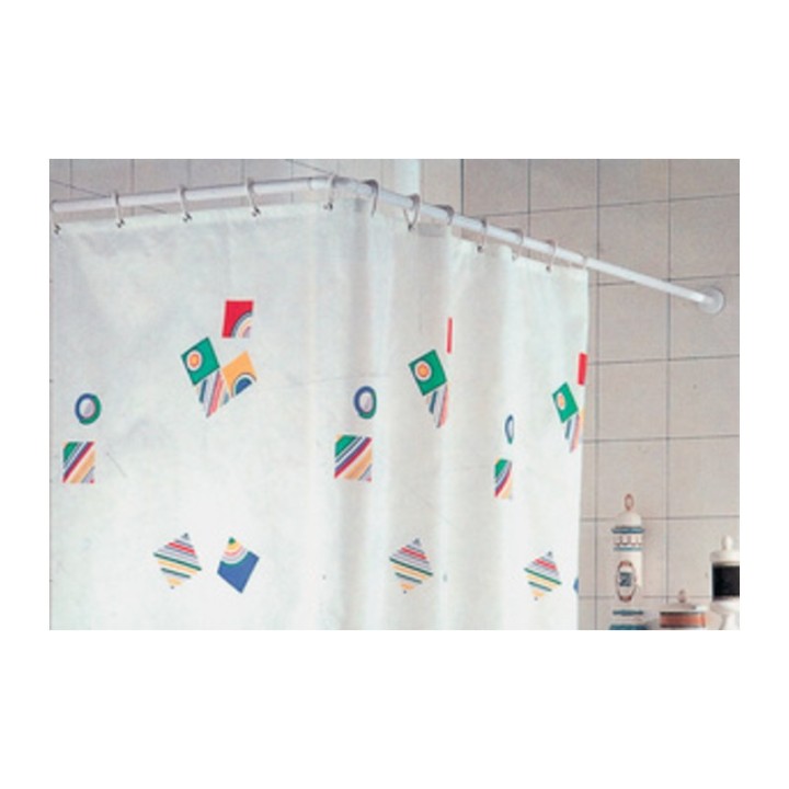 TELAIO TENDA DOCCIA 80X 80 CM BIANCO