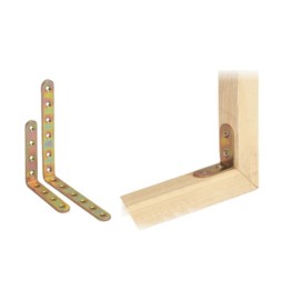 PIASTRA 779 ANGOLARE ACCIAIO TROPIC 100X2,5X100 MM
