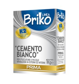 LINEA BRIKO CEMENTO BIANCO DA 1 KG