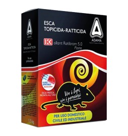 ESCA TOPICIDA 'RATIBROM' gr. 1500 - cf. 3 buste (500 gr.)