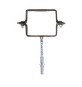 COLLARE P/DISCESE PLUVIALI QUADRO T. MORO 80 MM