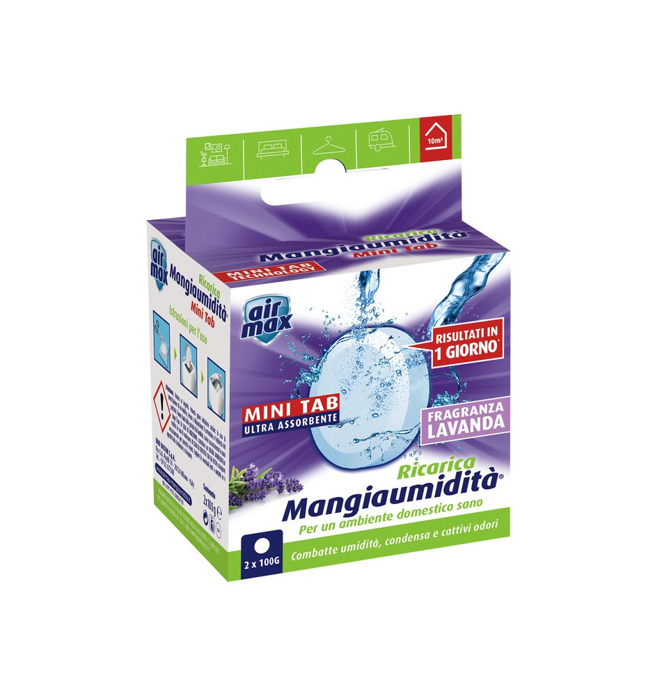 AIRMAX ASSORBIUMIDITA RICAR MINITAB LAVANDA