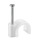 FISSACAVI PVC C/CHIODO 5 MM CONF. 100 PZ