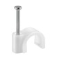 FISSACAVI PVC C/CHIODO 6 MM CONF. 80 PZ