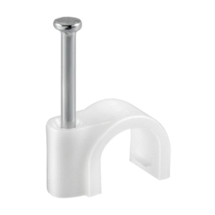 FISSACAVI PVC C/CHIODO 12 MM CONF. 36 PZ