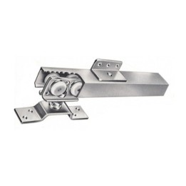 GUIDA IN ALLUMINIO PORTE SCORREVOLI 91/120 CM KIT