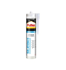 PATTEX SILICON 5 UNIVERSALE BIANCO 280 ML CARTUC