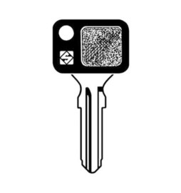 SILCA AF4DP CHIAVE AUTO TESTA PLASTICA ACCIAIO