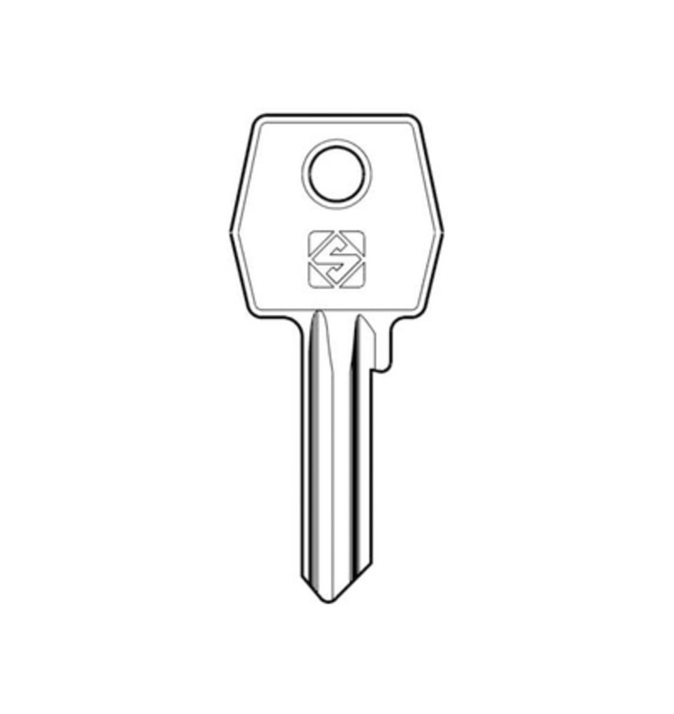 SILCA AGB3R CHIAVE PROFILO OTTONE