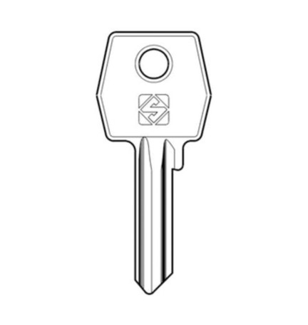 SILCA AGB3R CHIAVE PROFILO OTTONE