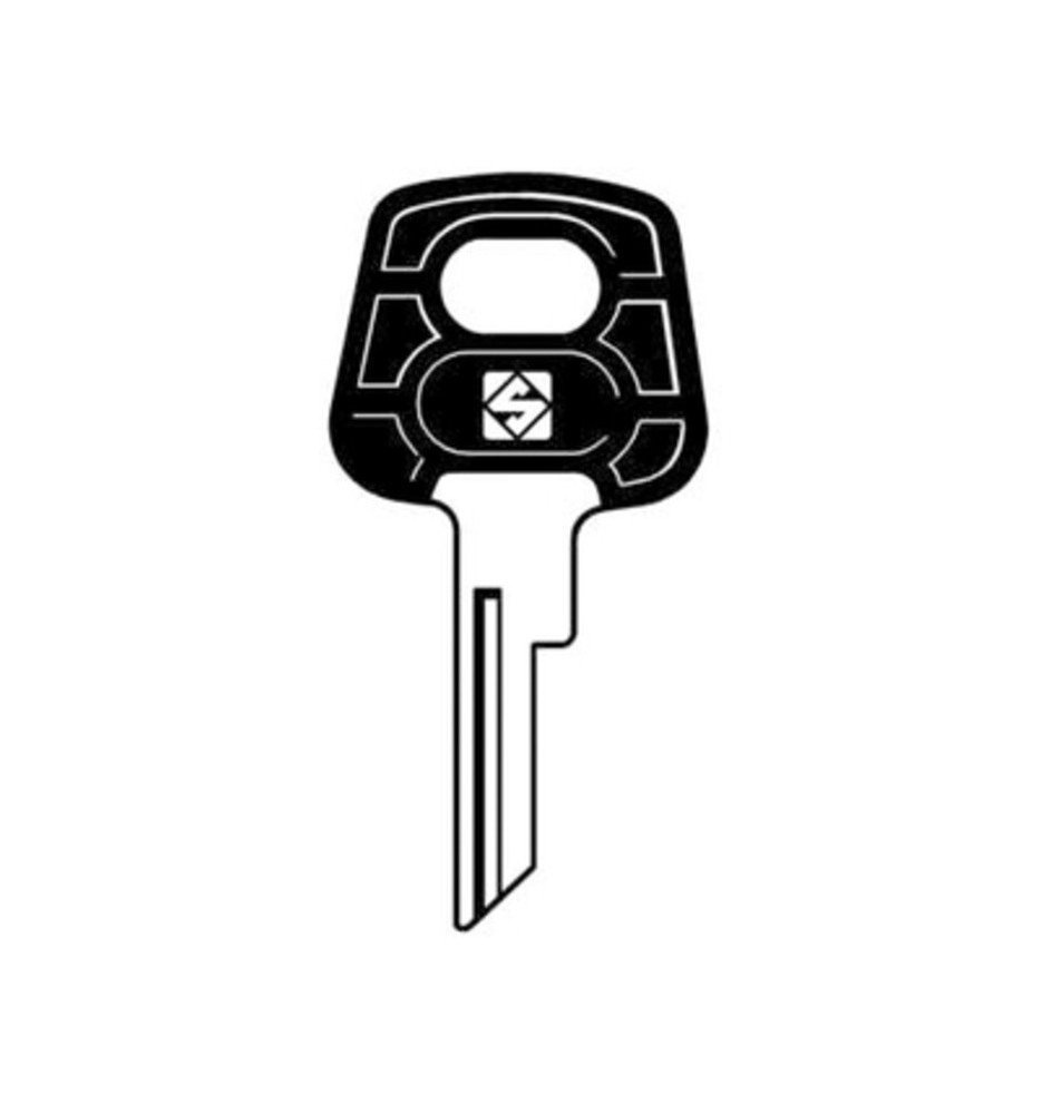 SILCA BH4P CHIAVE AUTO TESTA PLASTICA ACCIAIO