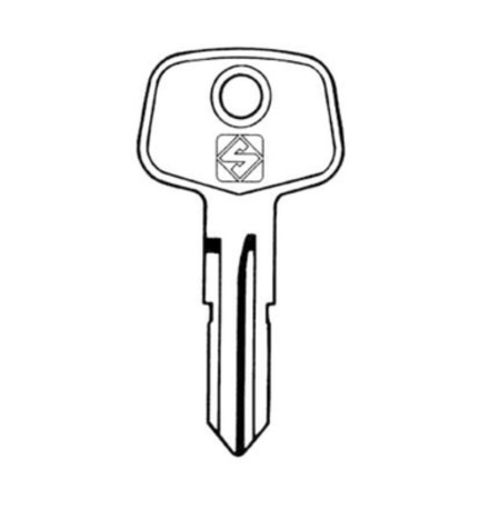 SILCA BT2 CHIAVE AUTO ACCIAIO